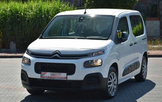 Citroen Berlingo cena 65900 przebieg: 106000, rok produkcji 2019 z Kruszwica małe 379
